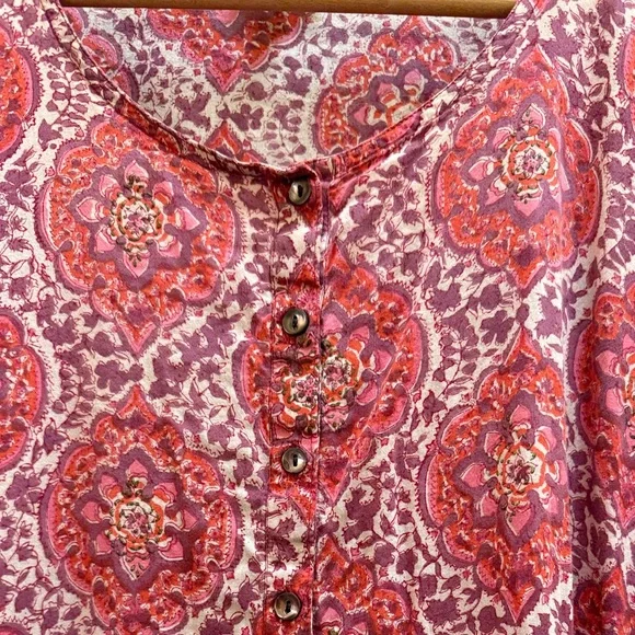 Anokhi Caftan/Beach Cover Up - Picture 4 of 4